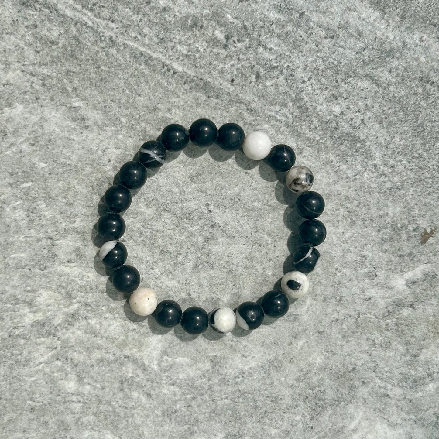 Zebra Jasper Bracelet 8mm