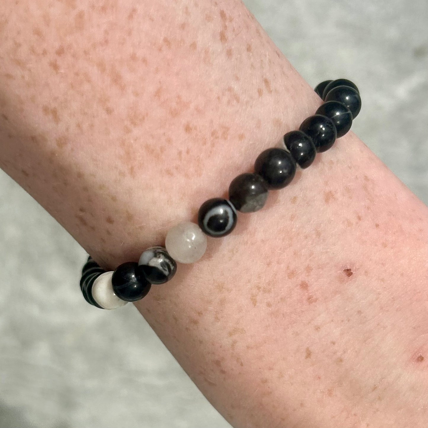 Zebra Jasper Bracelet 6mm