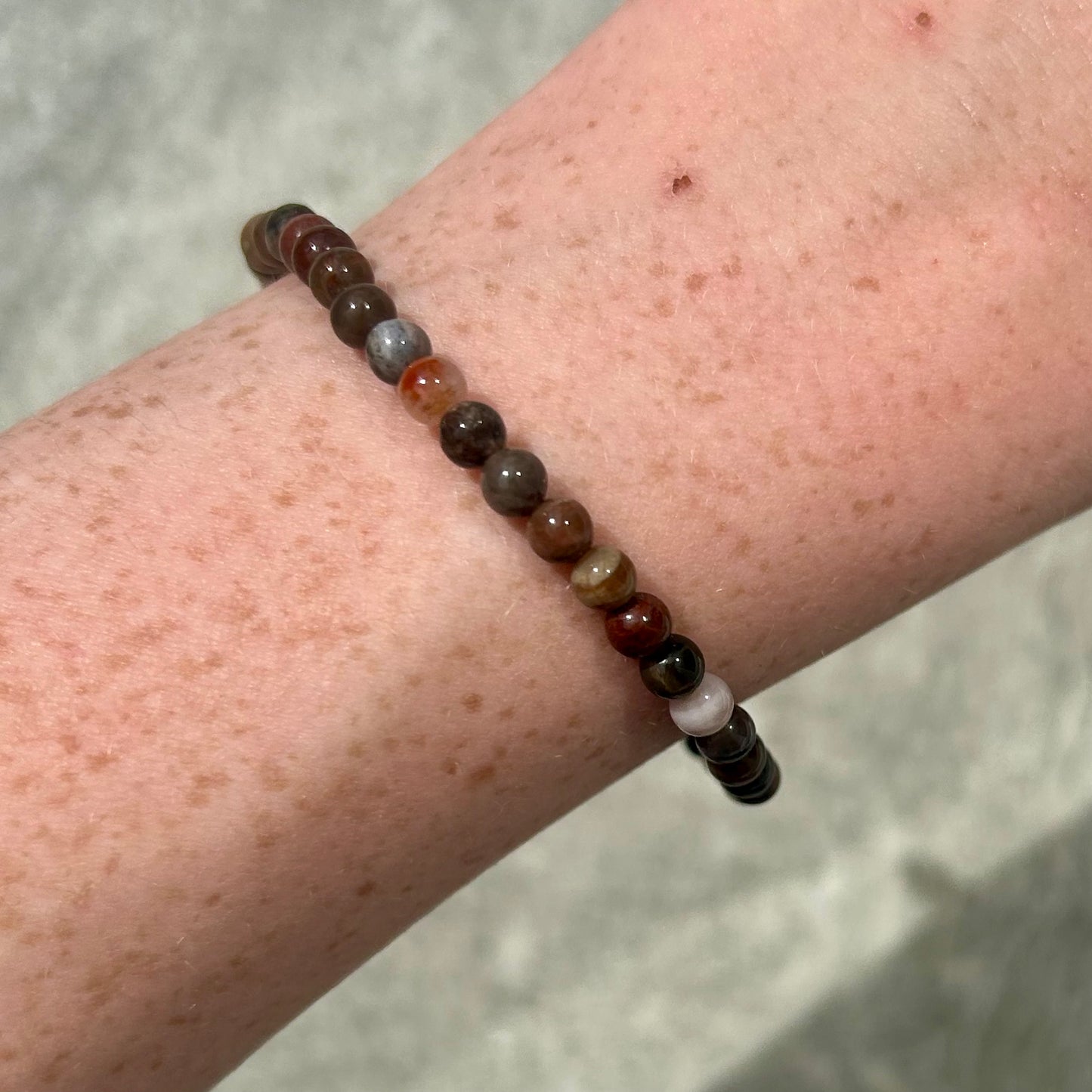 Fosslied Wood Bracelet 4mm