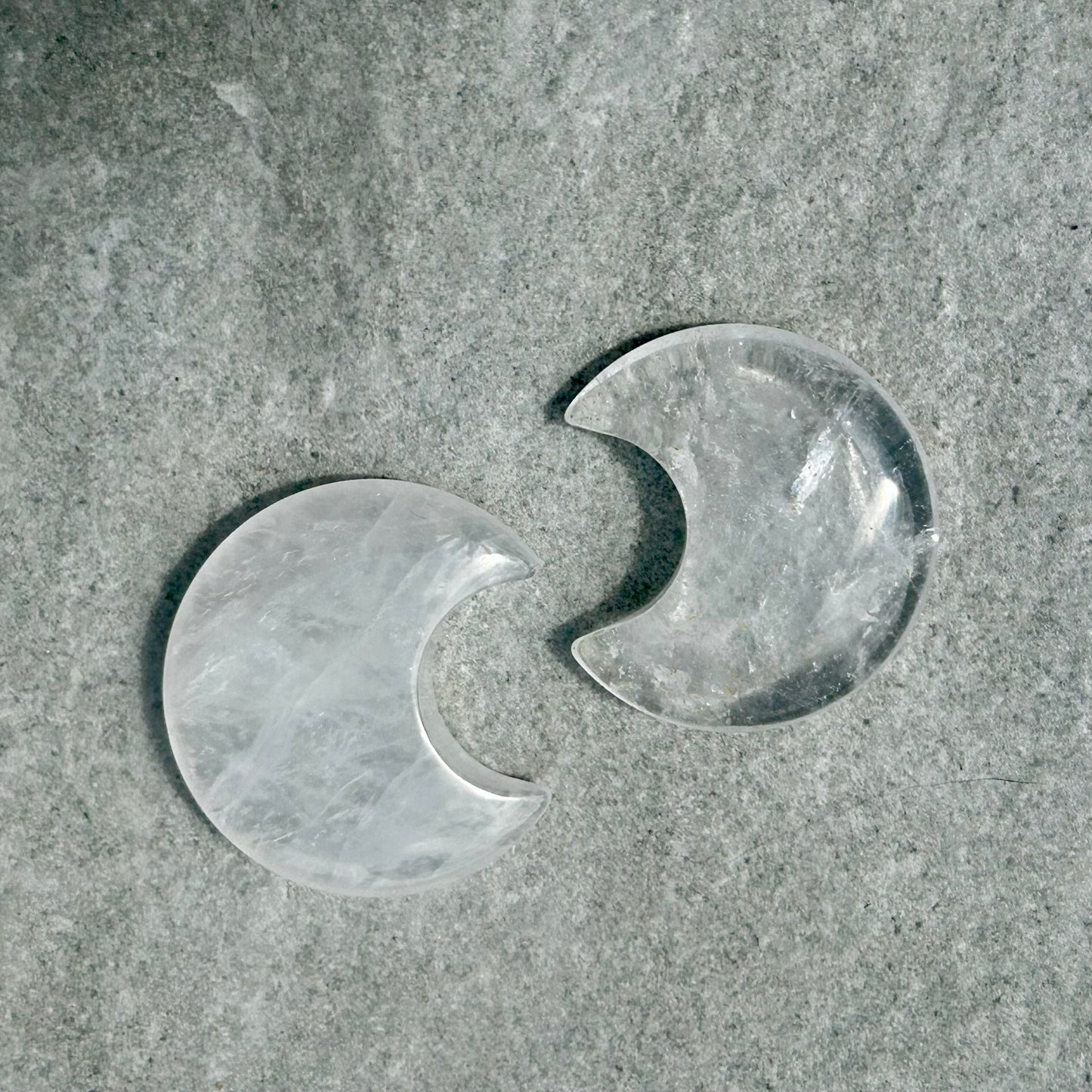 Clear Quartz Moon