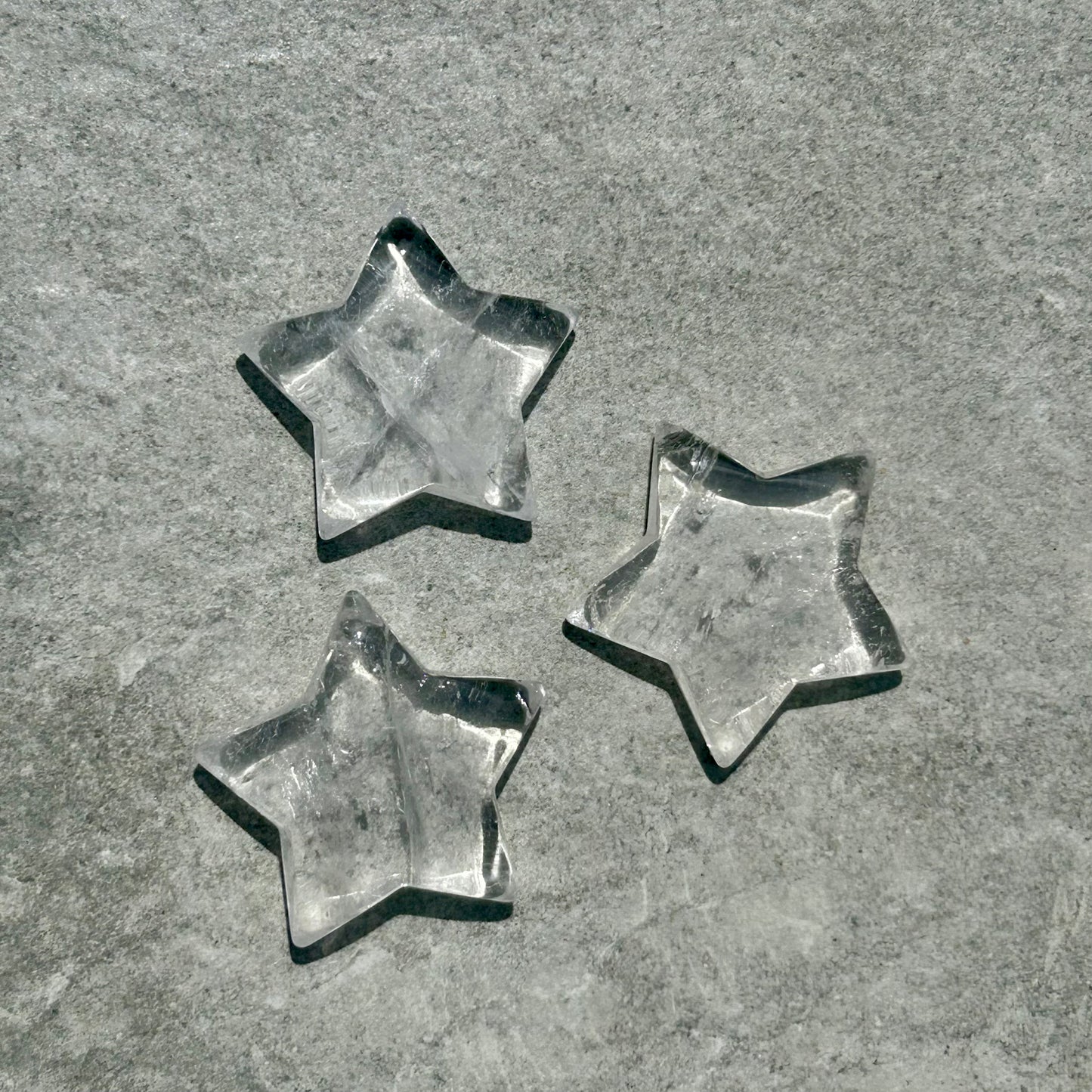 Clear Quartz Stars