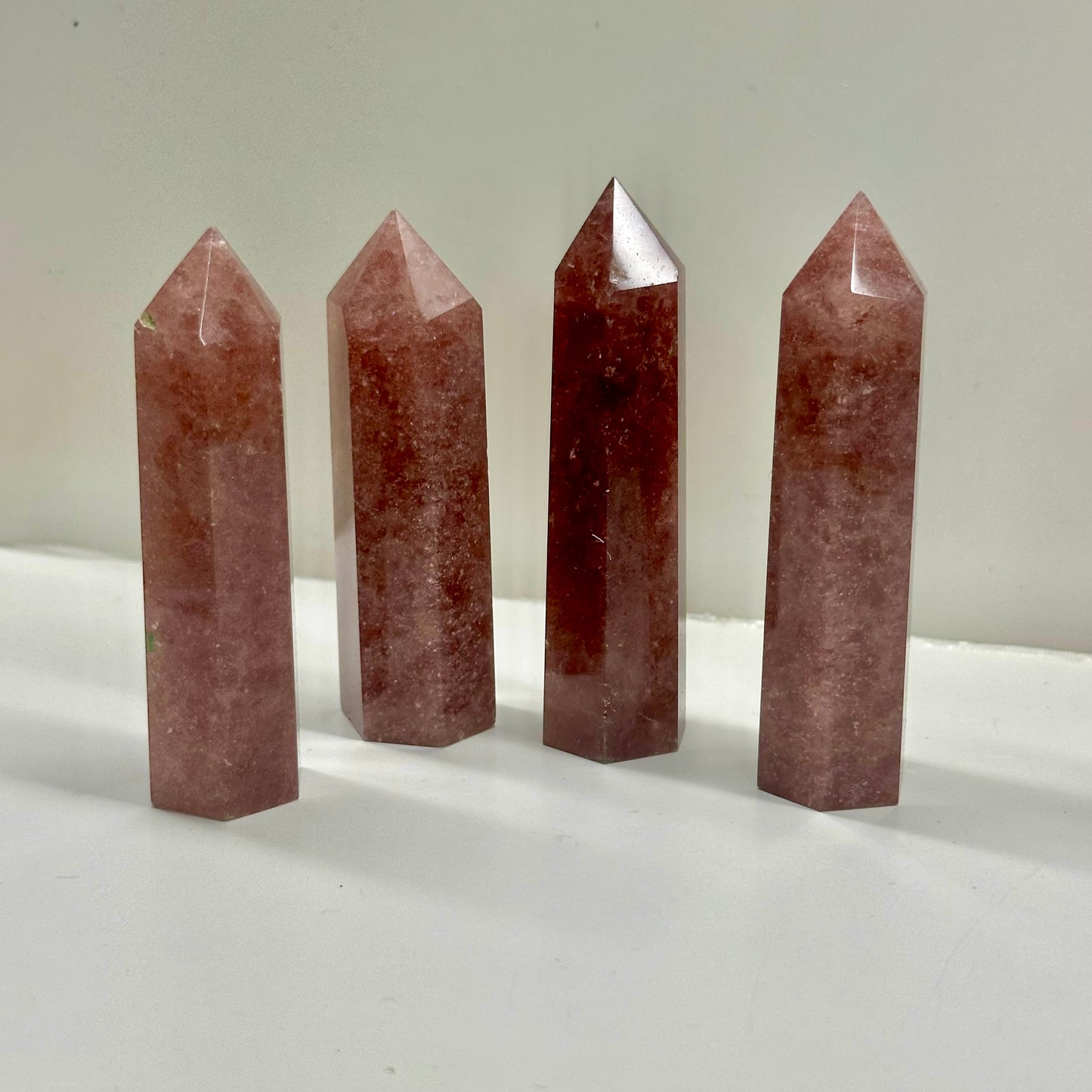 Strawberry Quartz Towers