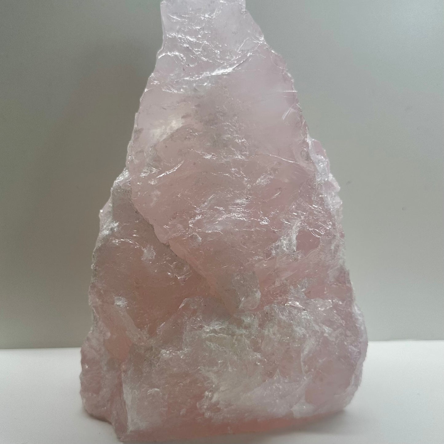 Raw Rose Quartz 20.5cm