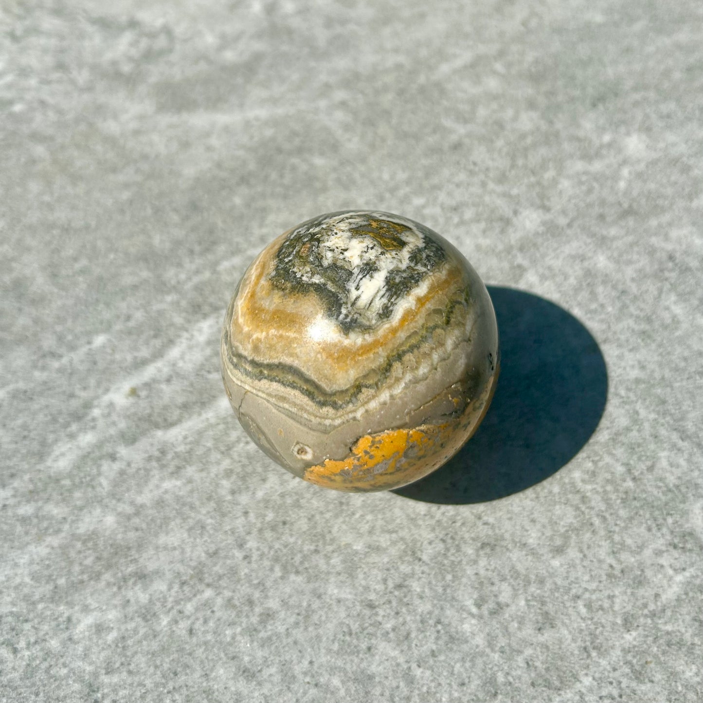 Bumble Bee Jasper Sphere