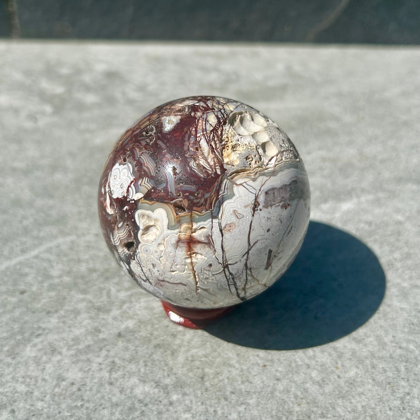 Mexican Agate Sphere