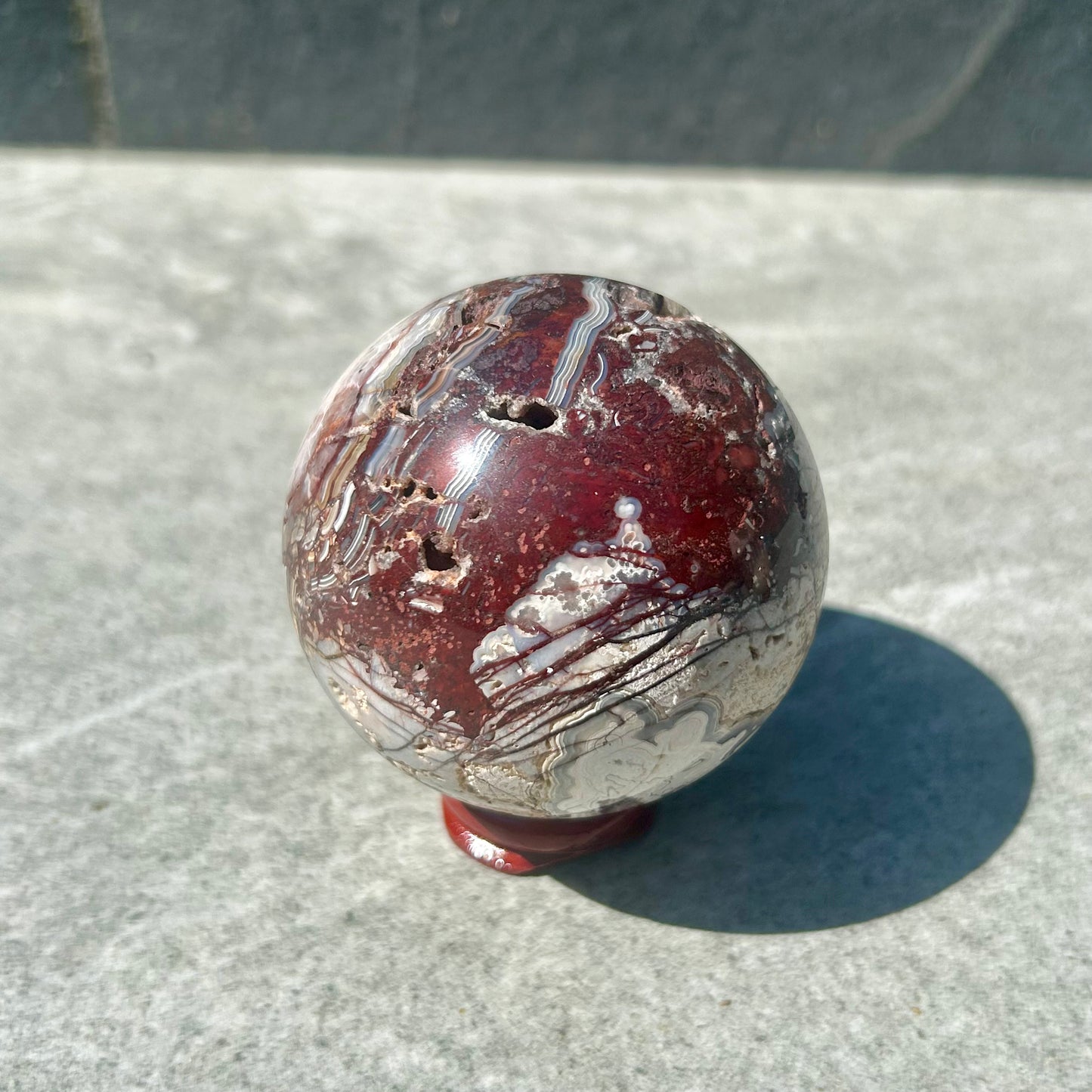 Mexican Agate Sphere