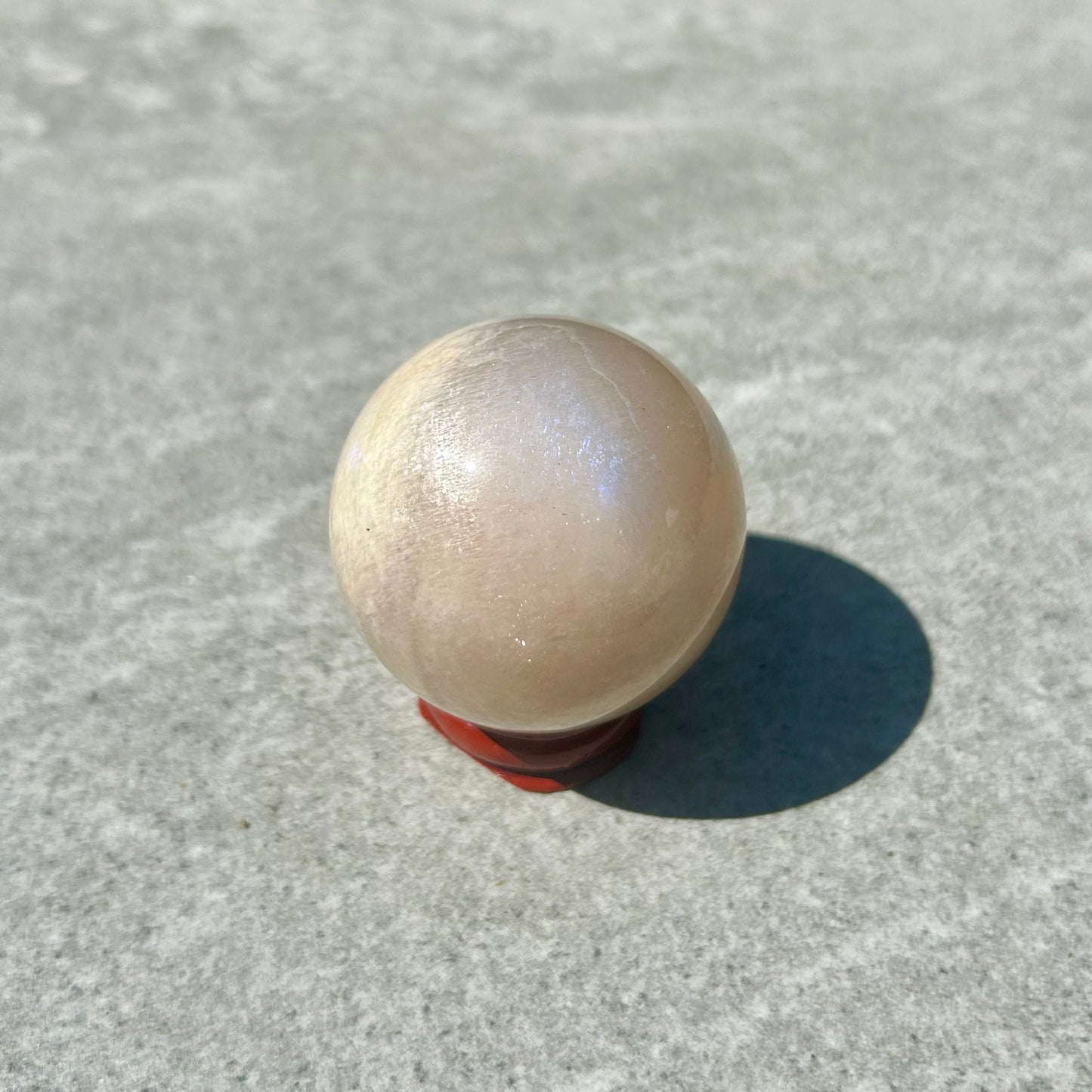 White Moonstone Sphere