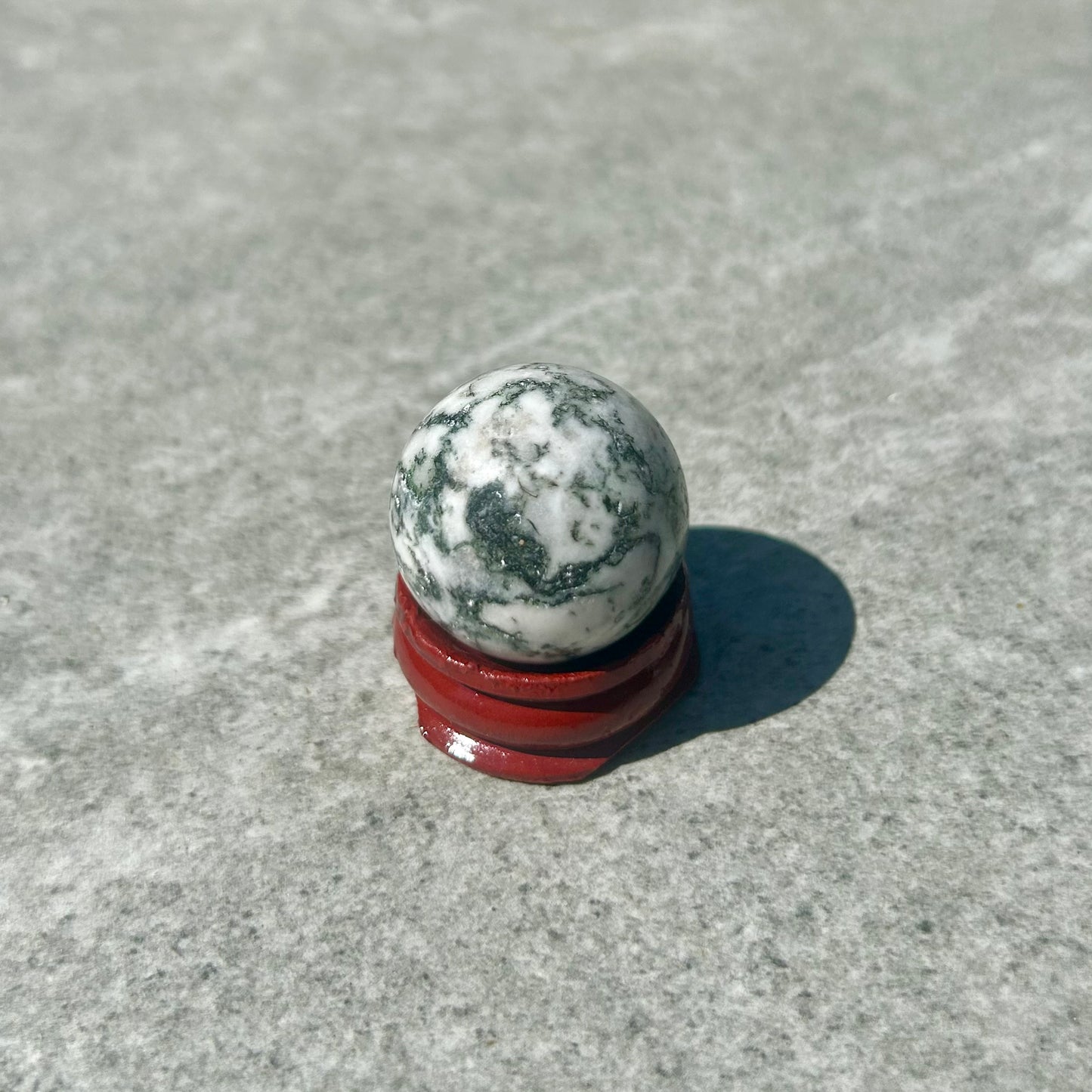 Tree Agate Mini Sphere
