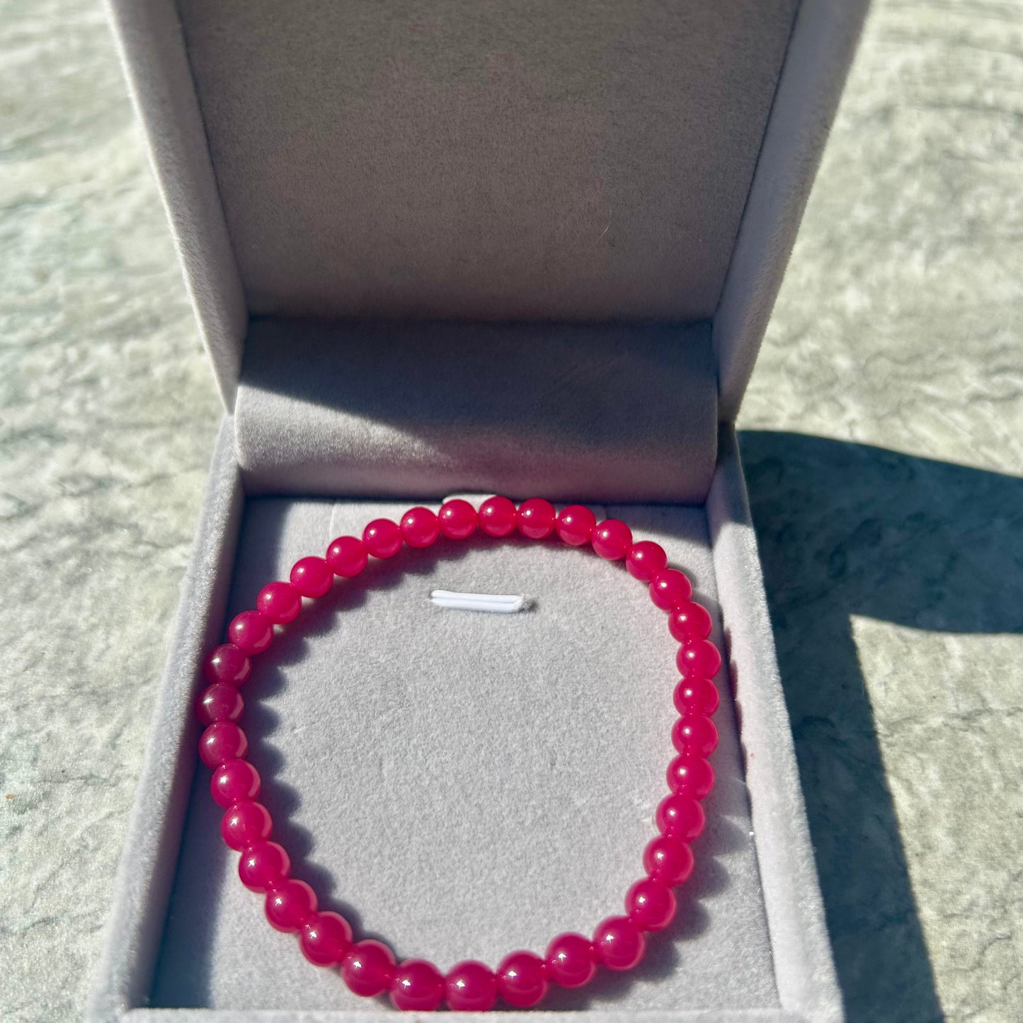 Ruby Bracelet 6mm