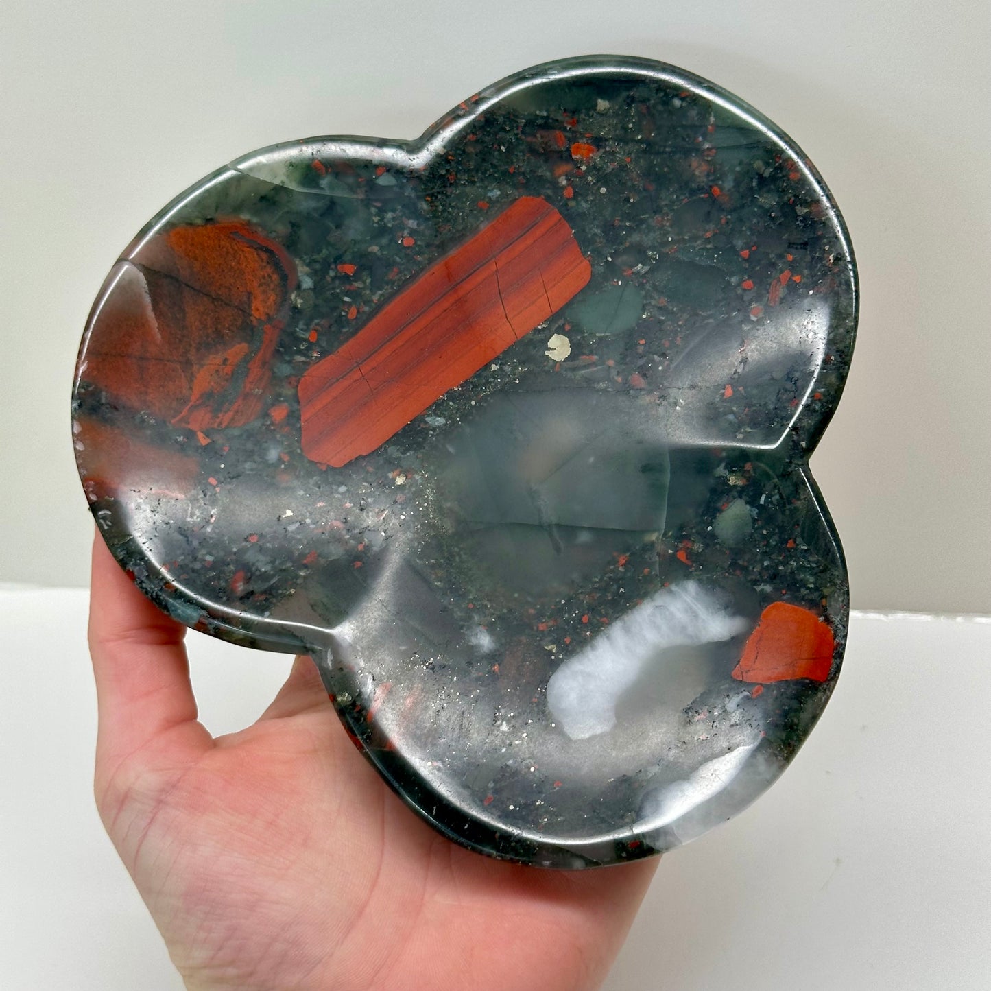 BloodStone Large Clover Bowl (15cm)