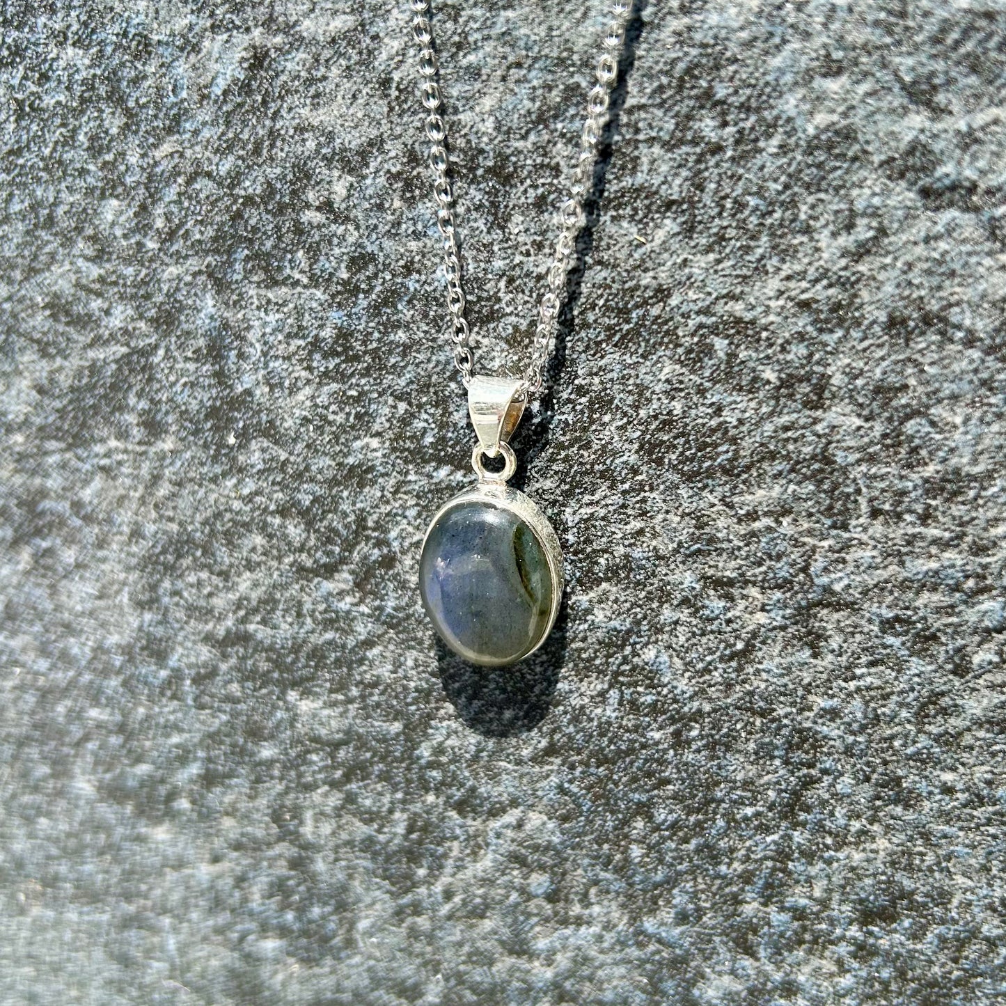 925 Silver Labradorite Pendant