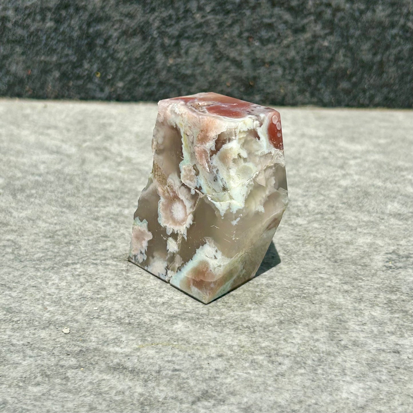 Green Flower Agate Free From