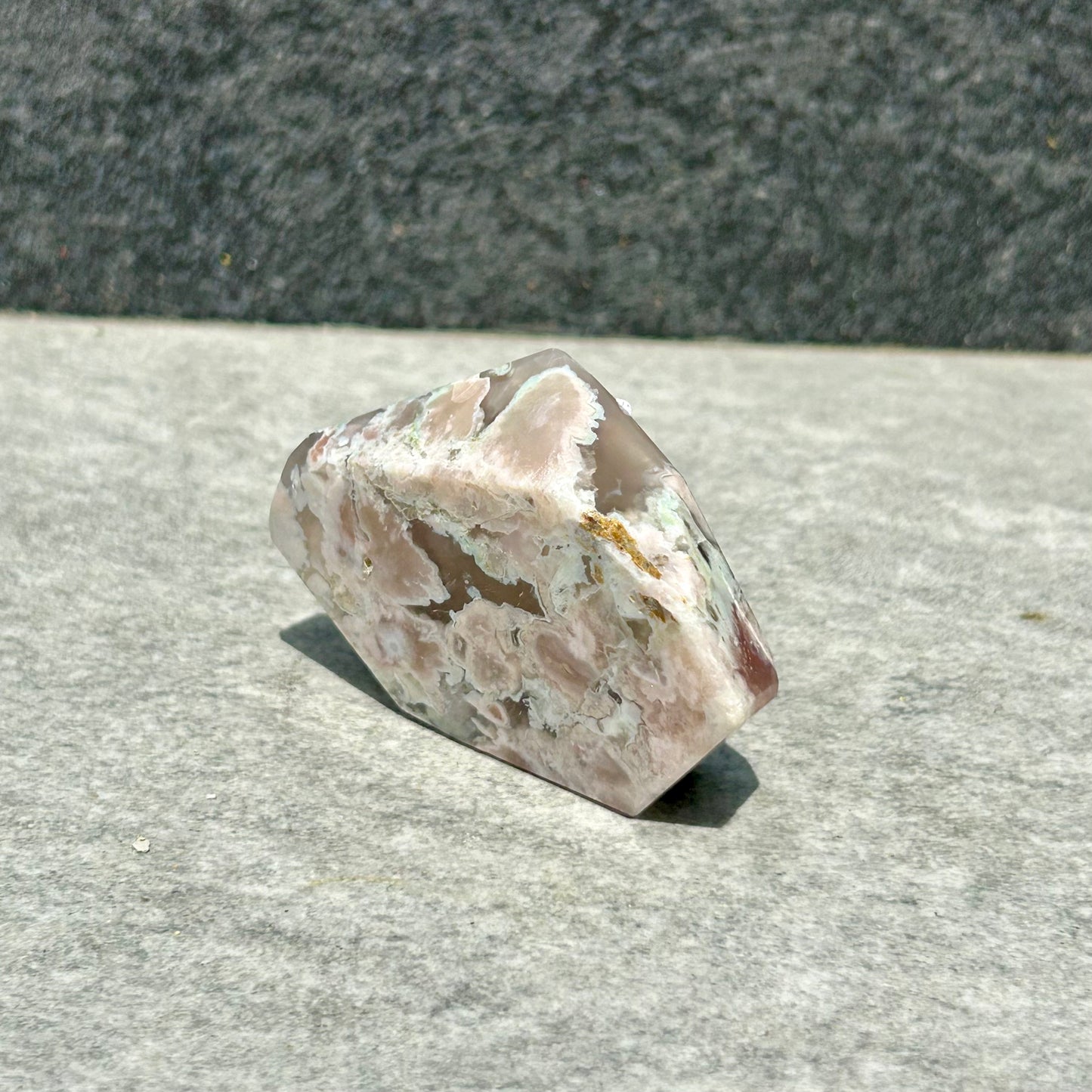 Green Flower Agate Free From