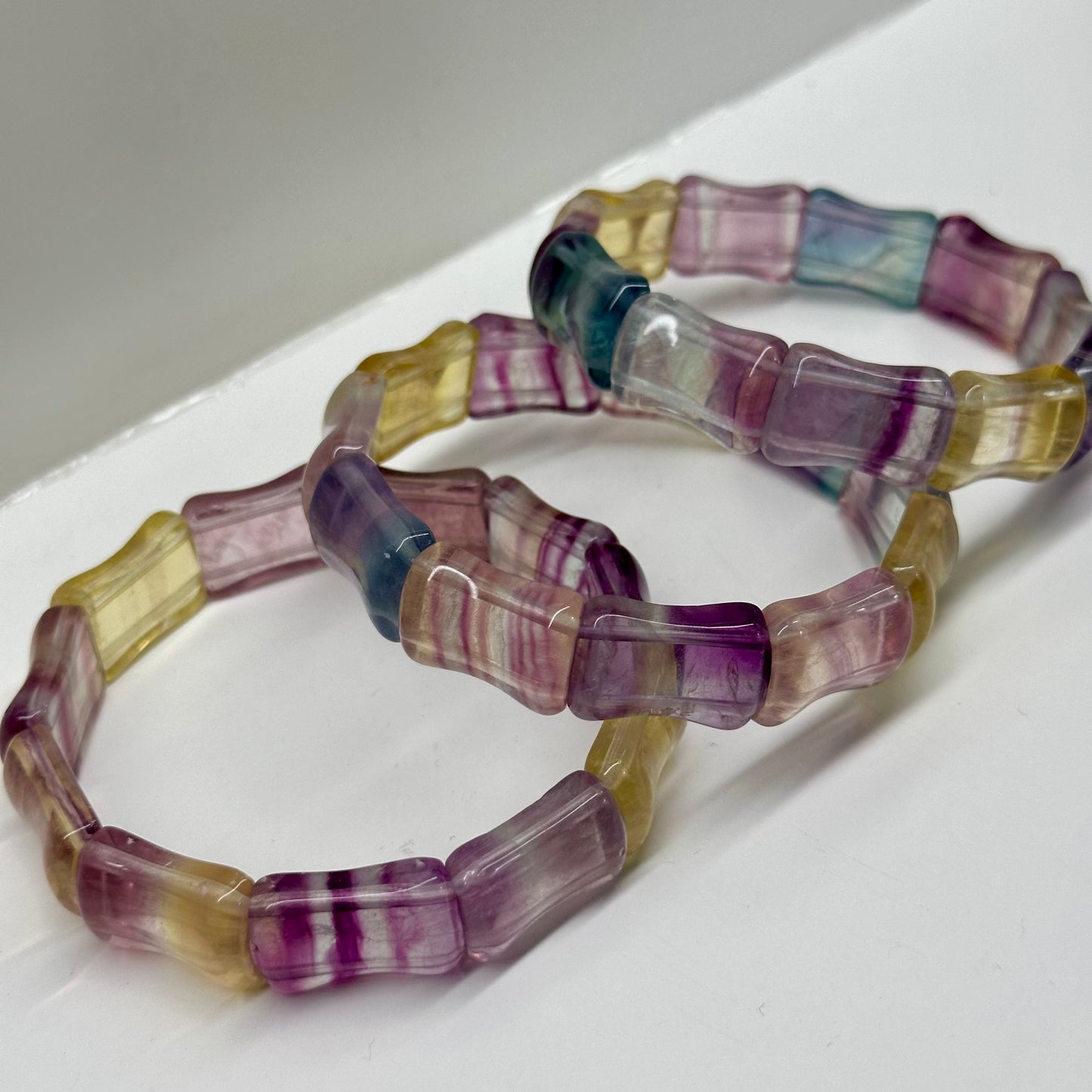 Rainbow Fluorite Bracelets