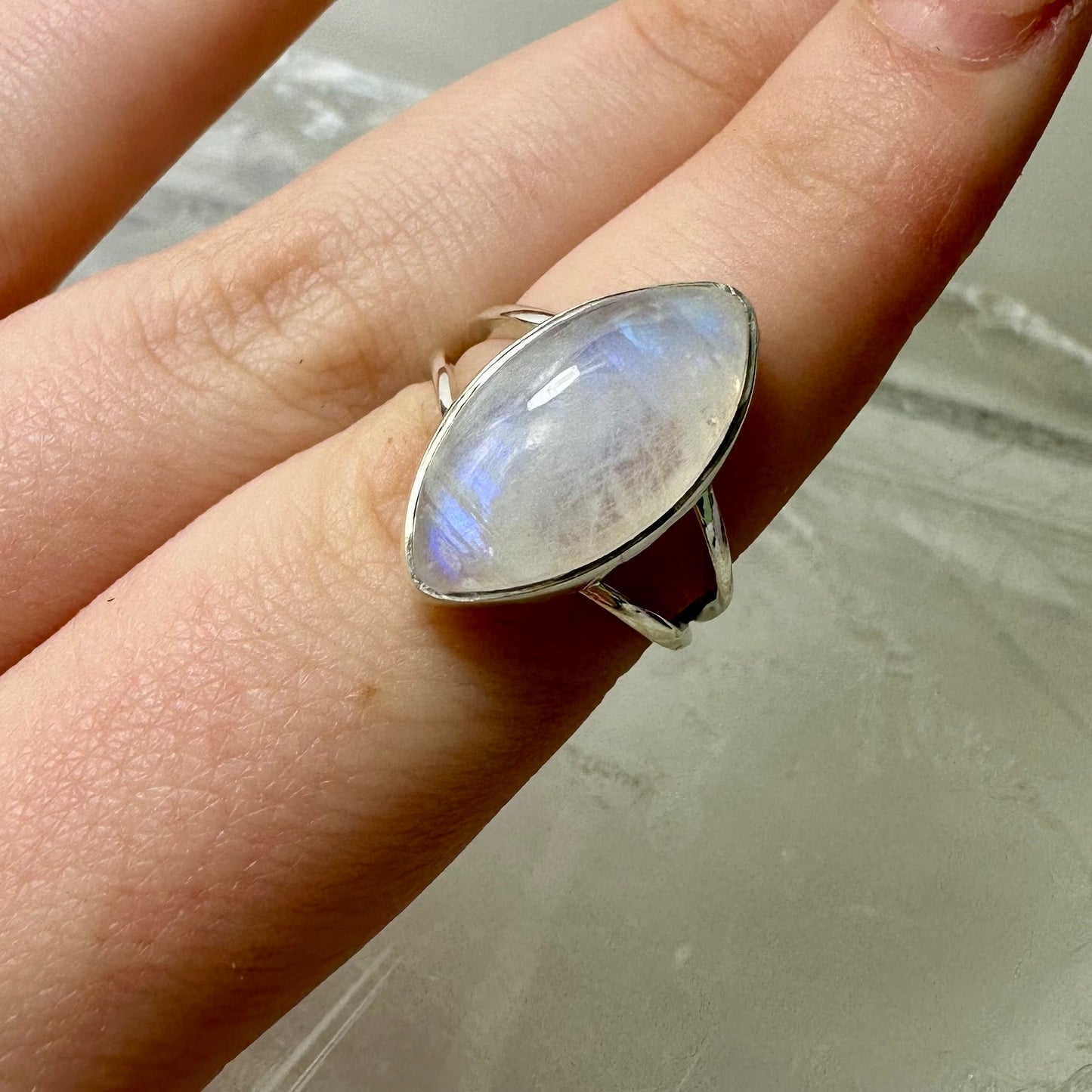 MoonStone (Size N/O )Ring