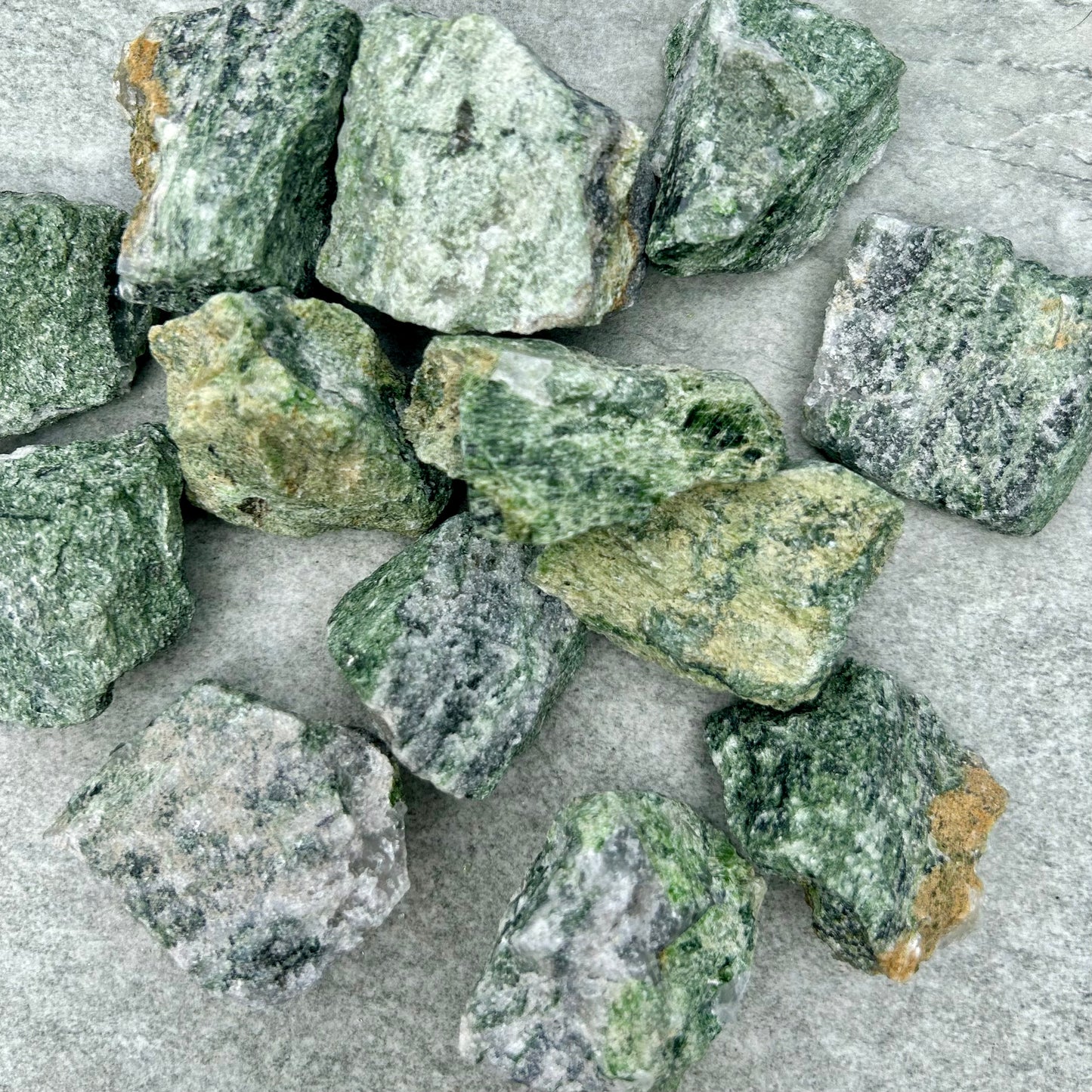 Raw Diopside Chunks