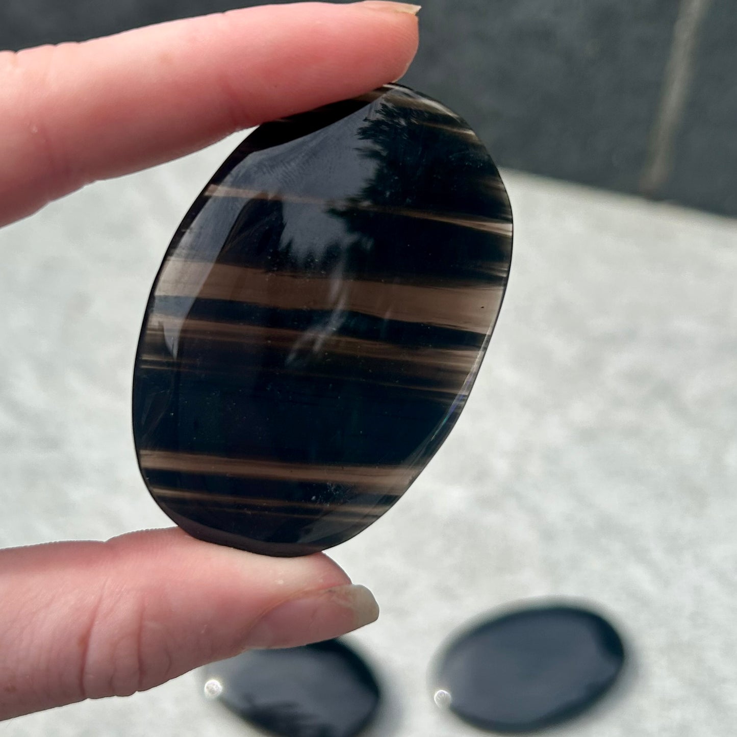 Snowflake Obsidian Palestone