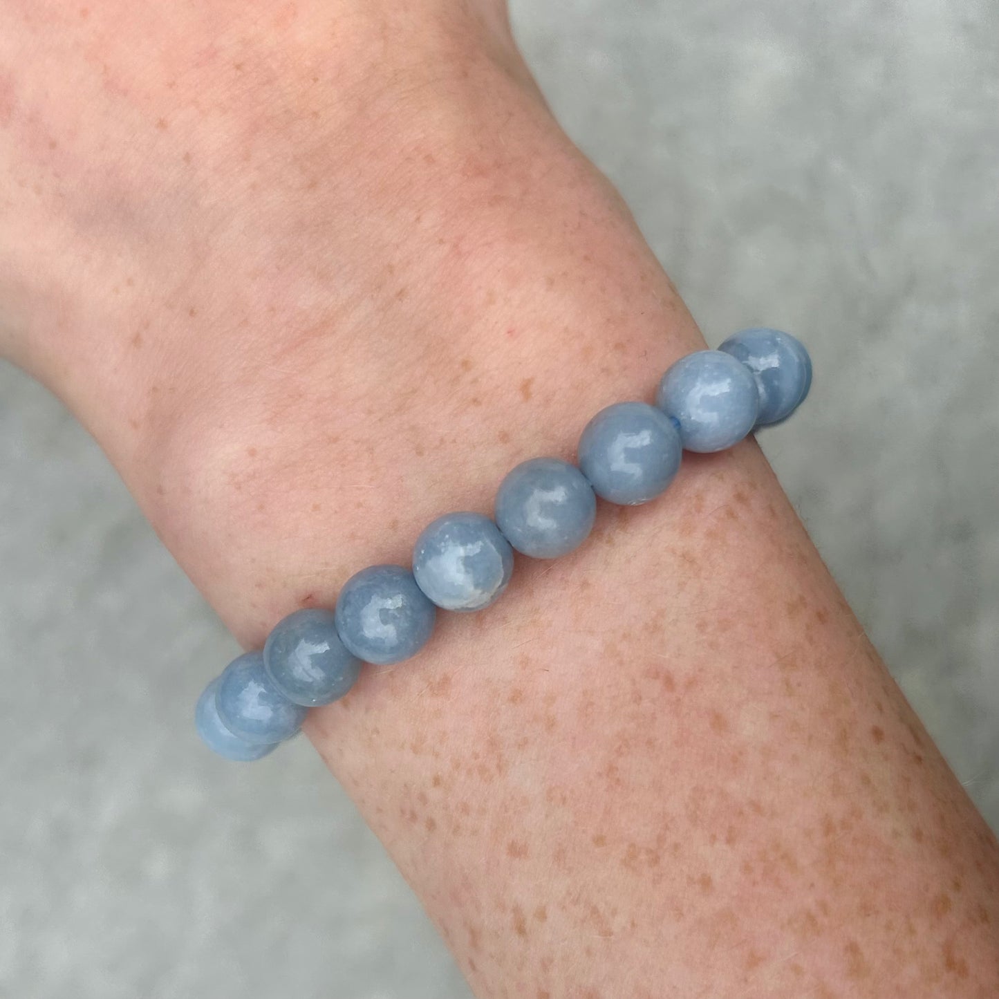 Angelite Bracelets 8mm