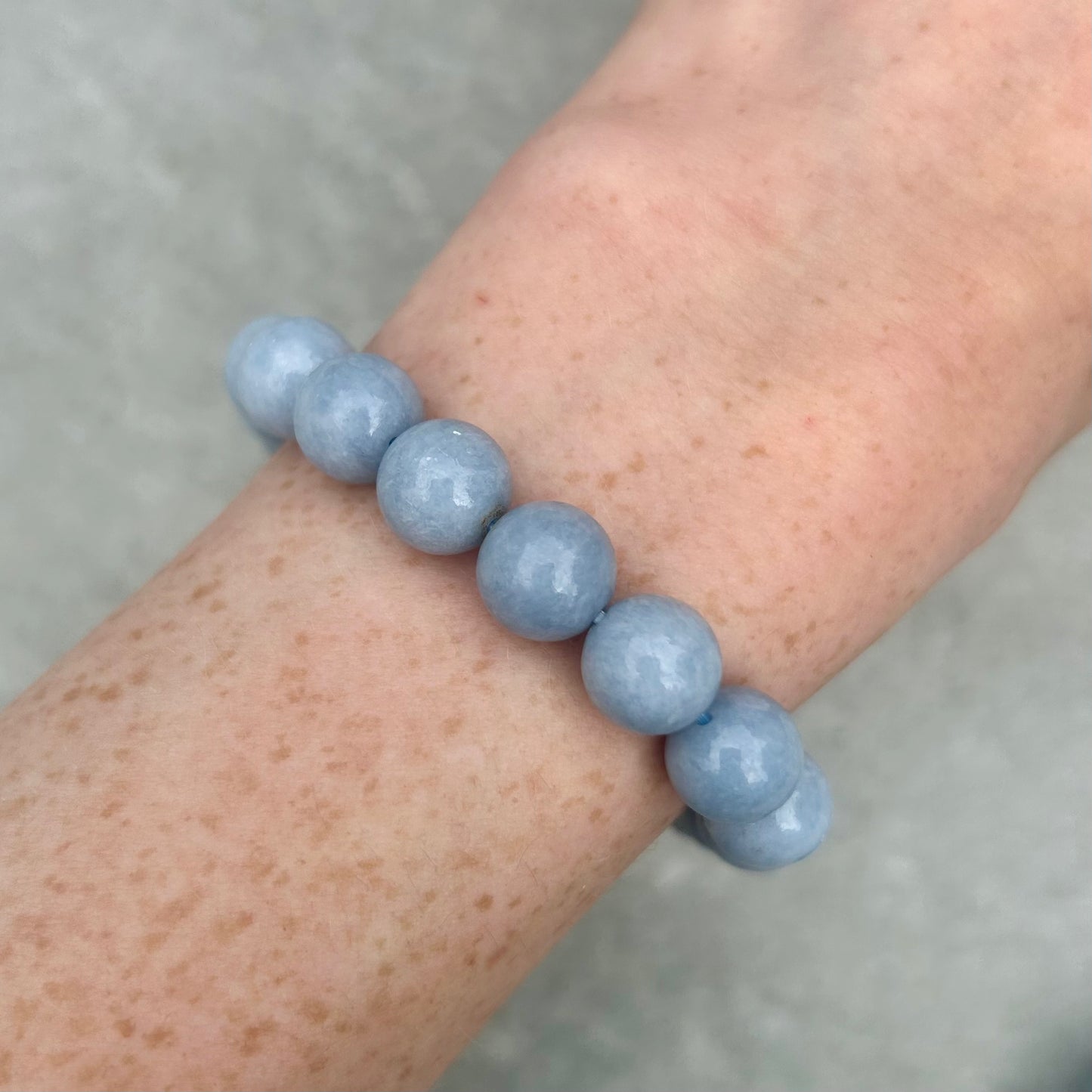 Angelite Bracelets 10mm