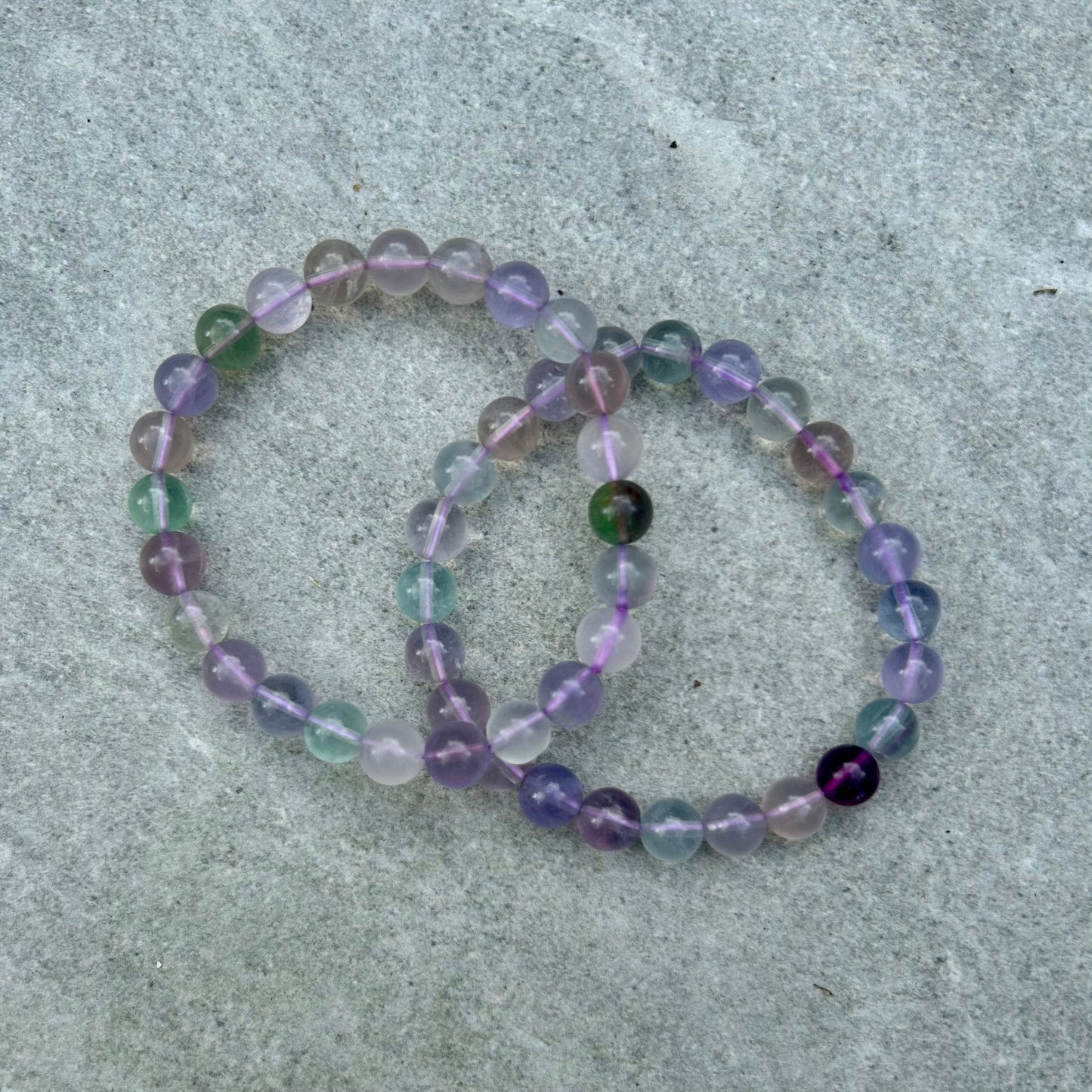 Lavender Fluorite Bracelet 8mm
