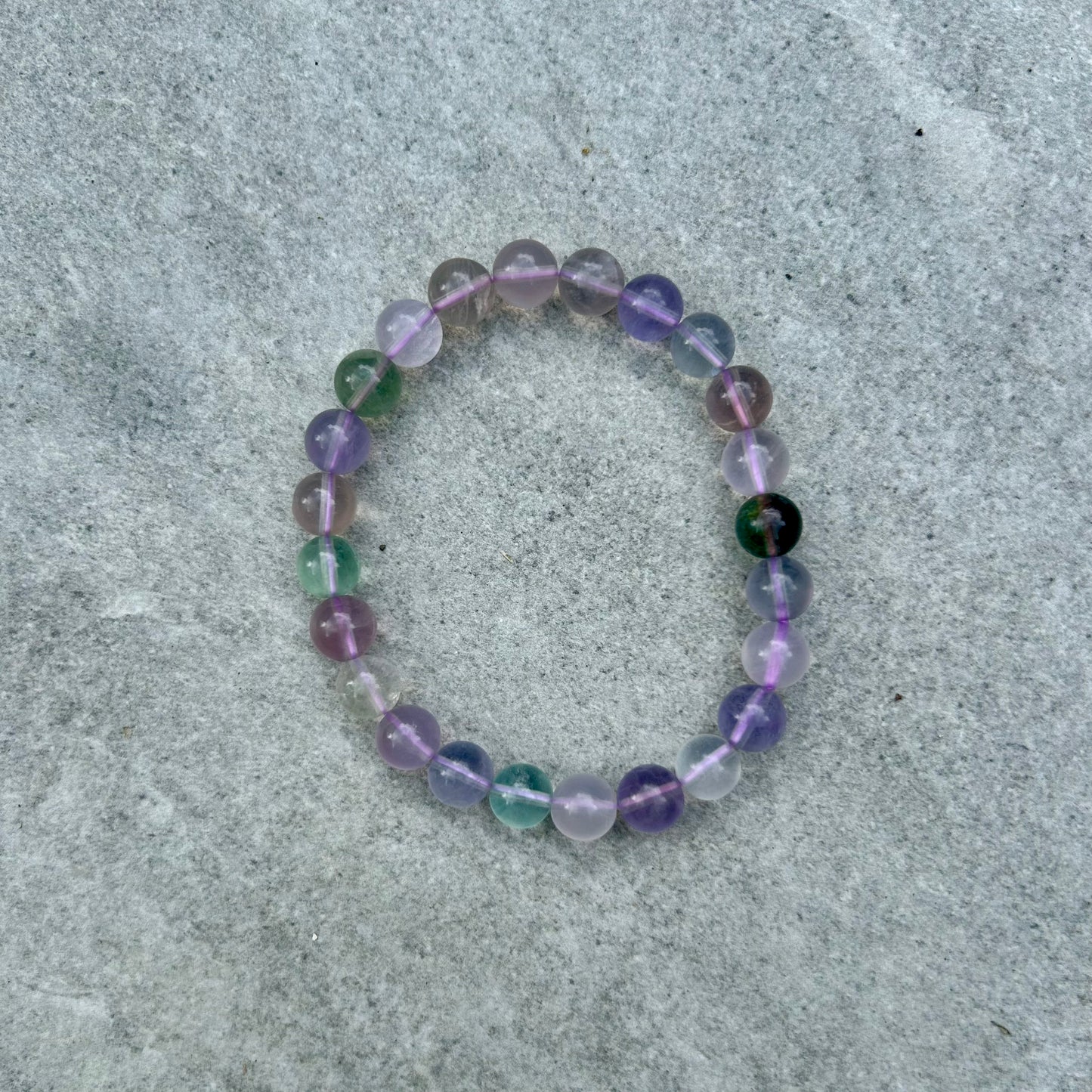 Lavender Fluorite Bracelet 8mm