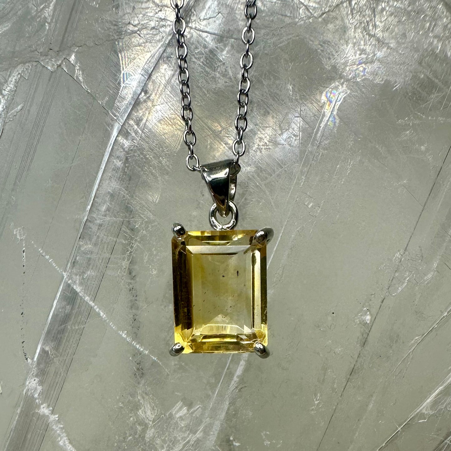 Citrine 925 Pendant