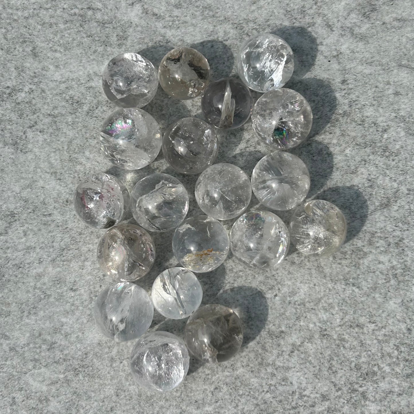 Clear Quartz Mini Spheres
