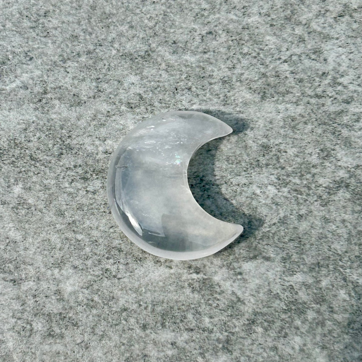 Clear Quartz Moon