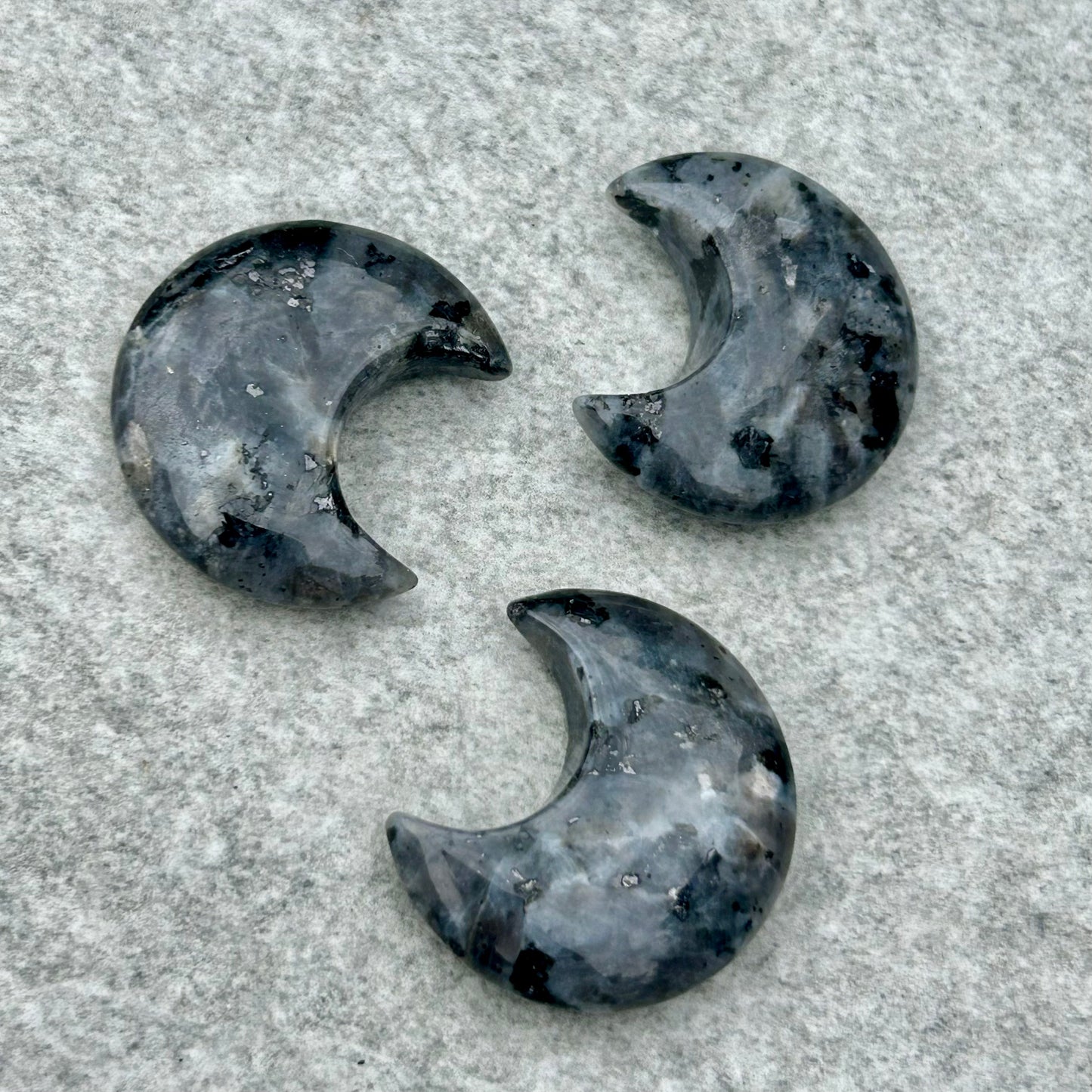 Larvikite Moons