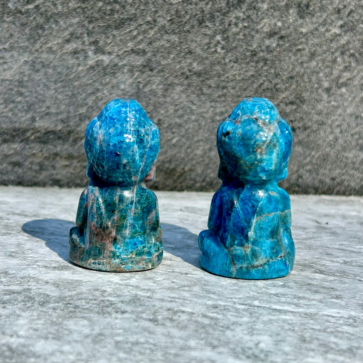 Blue Apatite Buddha Craving