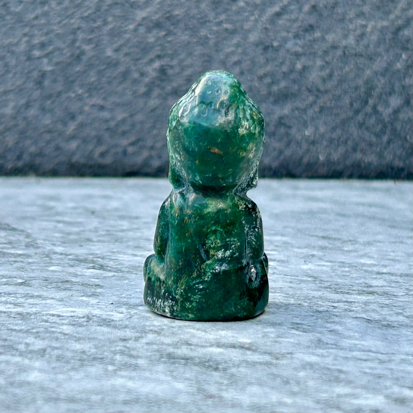 Emerald Mini Buddha Carving