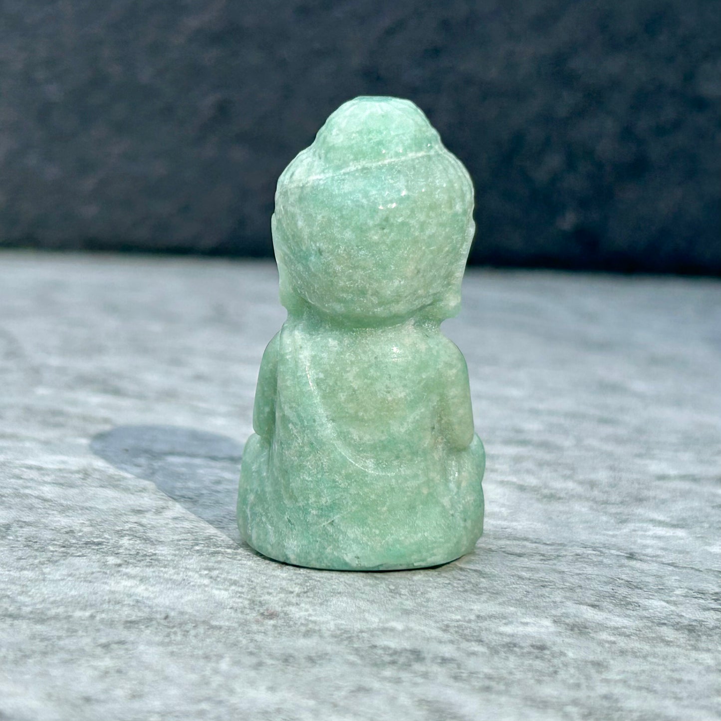 Amazonite Mini Buddha Carving