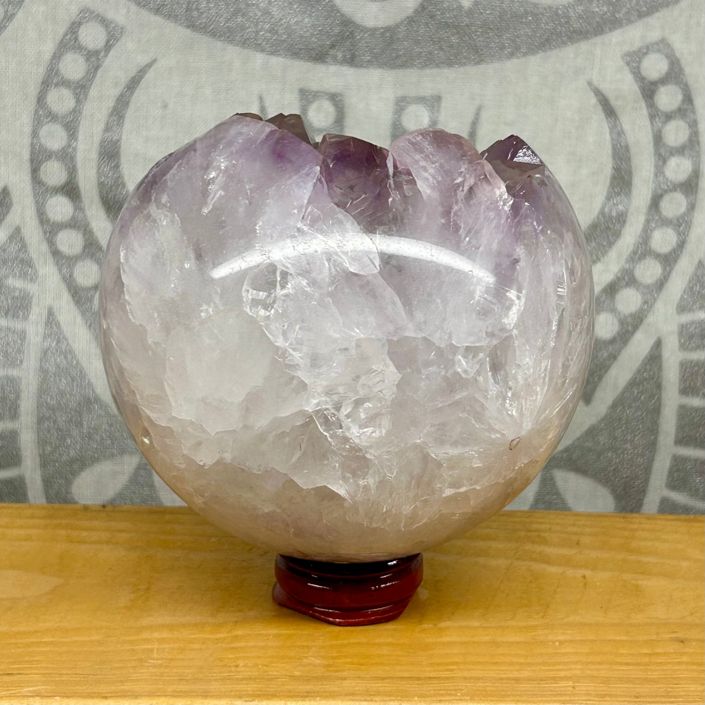Amethyst Cluster Spheres