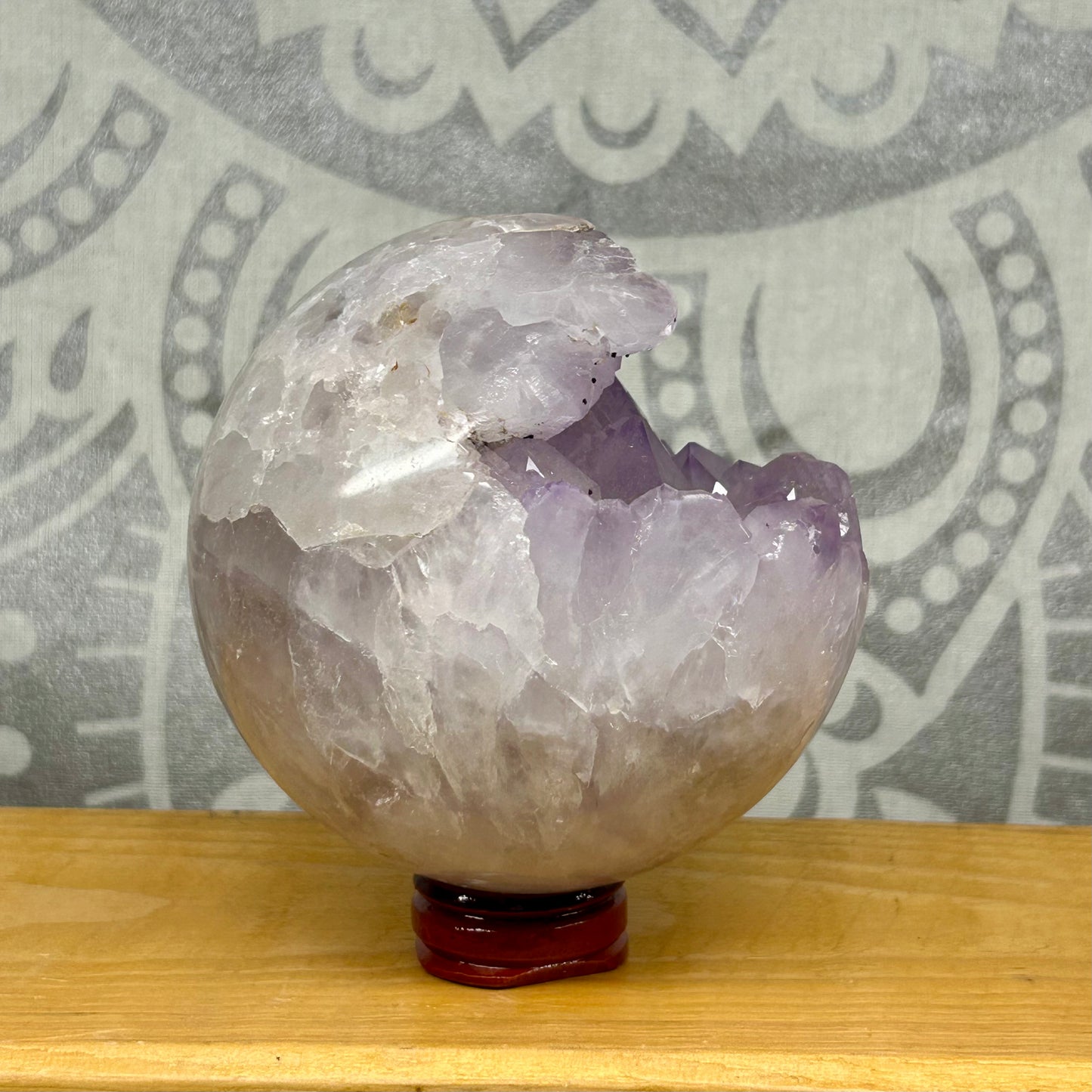 Amethyst Cluster Spheres