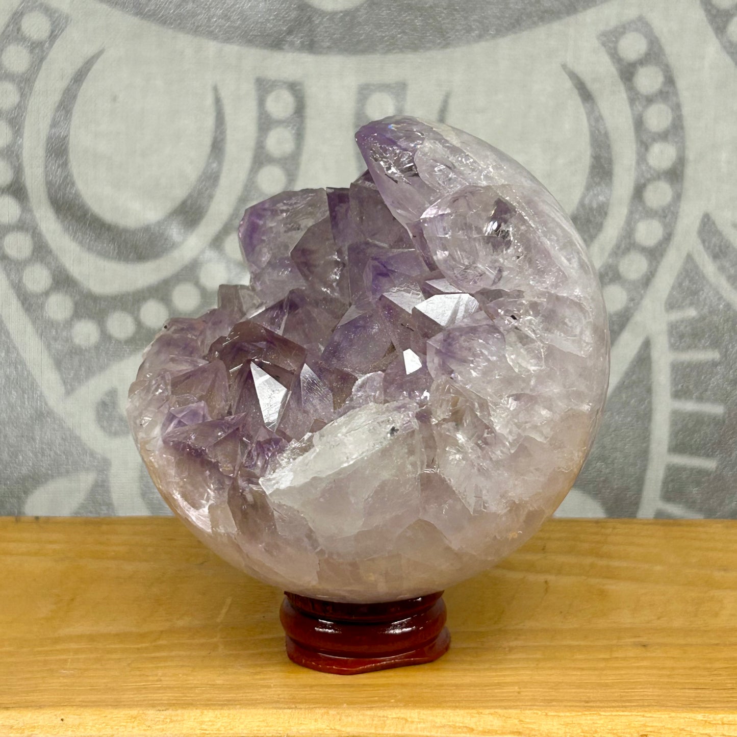 Amethyst Cluster Spheres
