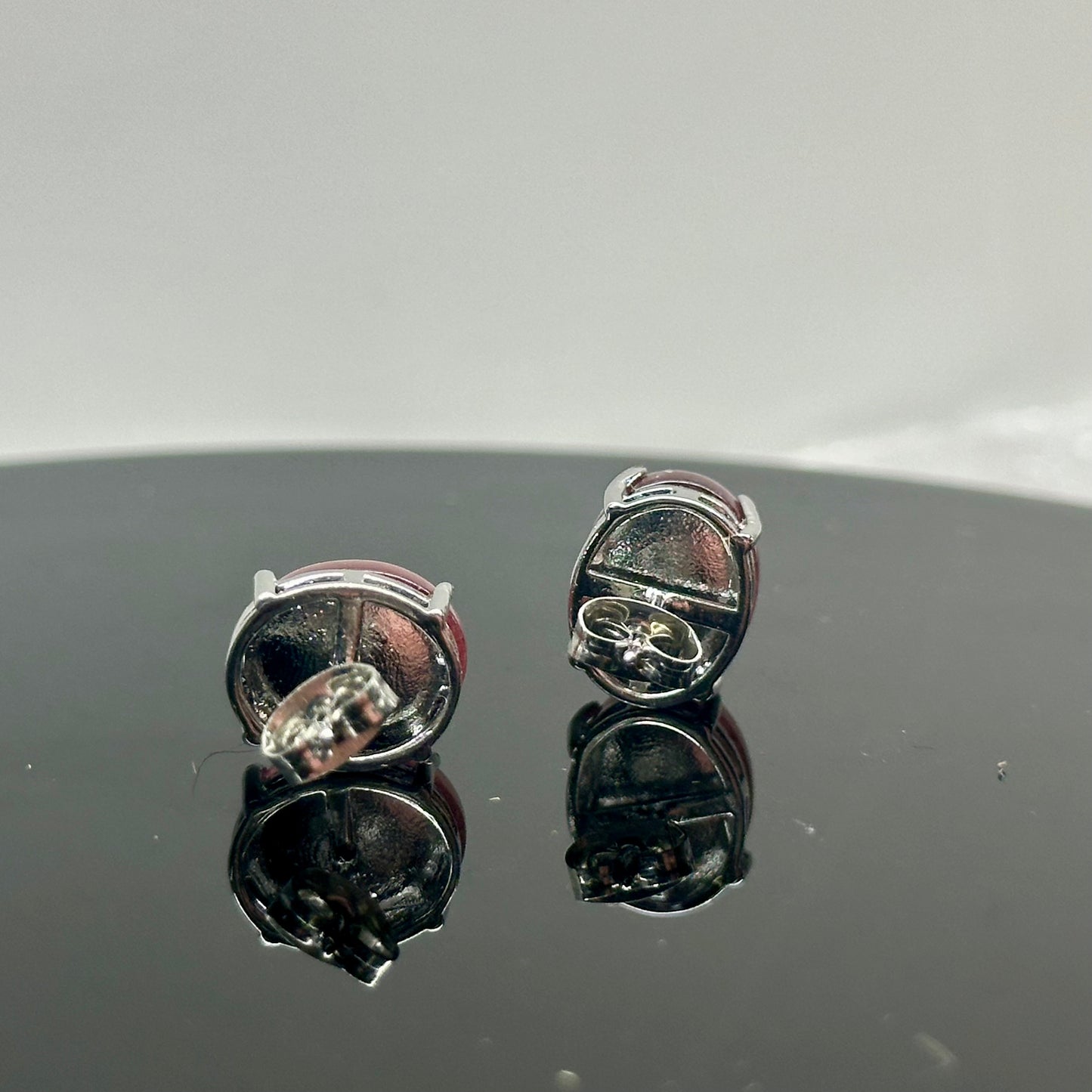 Strawberry Quartz 925 Earrings