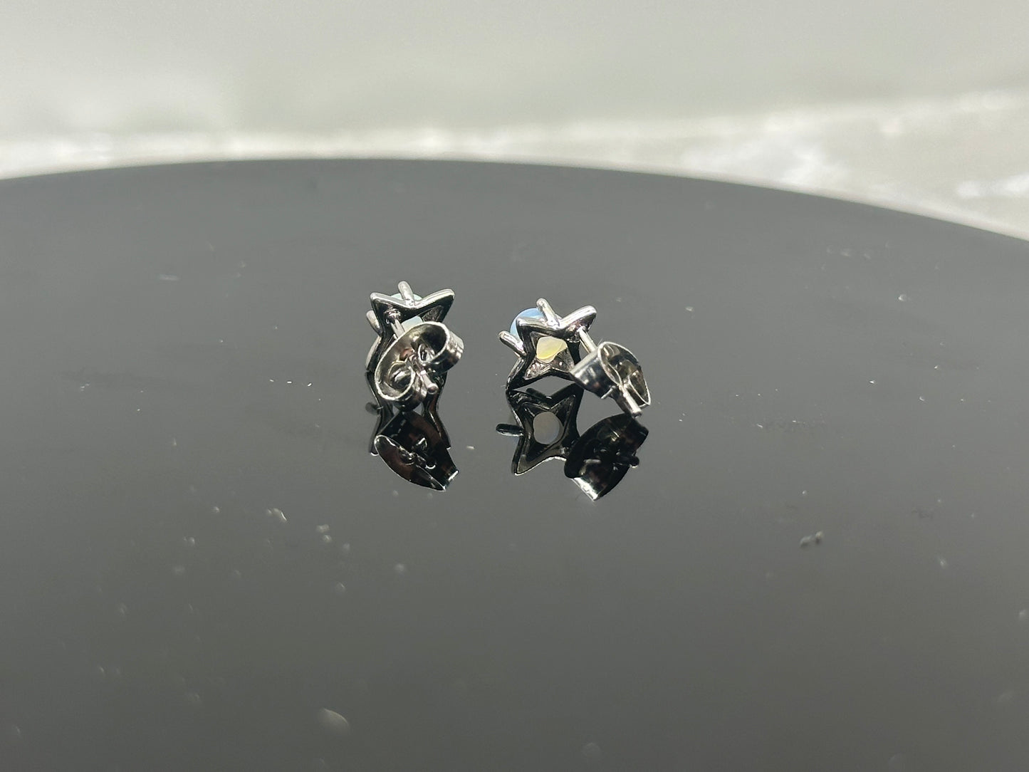 Opal 925 Earrings