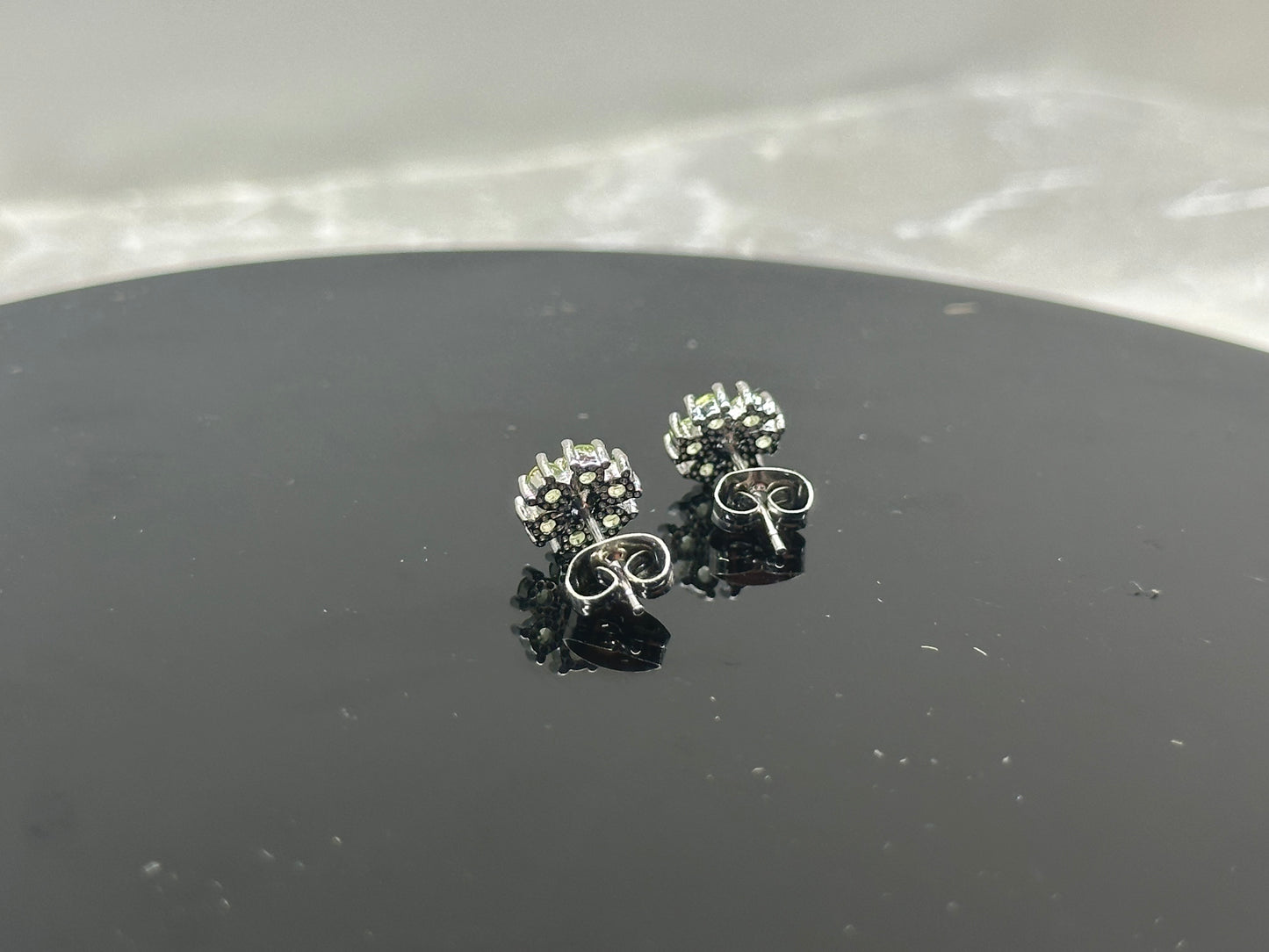 Peridot 925 Earrings