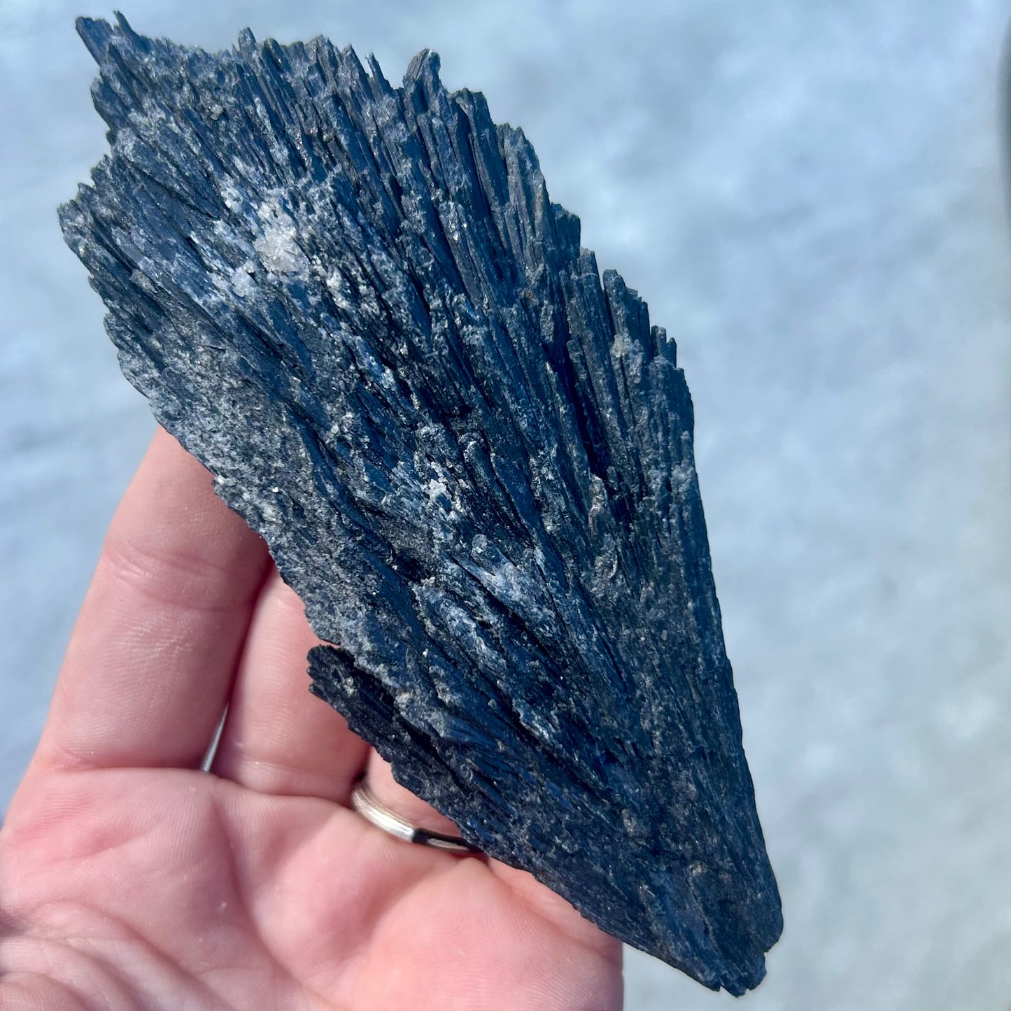 Raw Black Kyanite