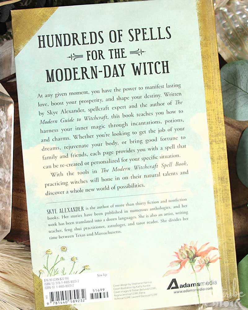 Modern Witchcraft: Spell Book - By Skye Alexander