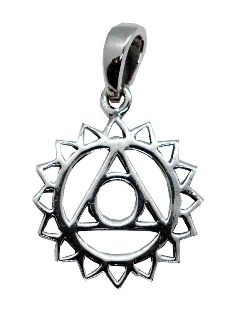 925 Throat Chakra Pendant