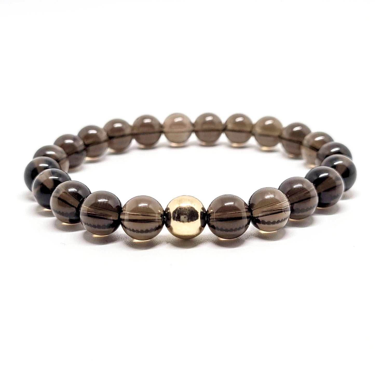 Smokey Quartz 8mm Bracelet