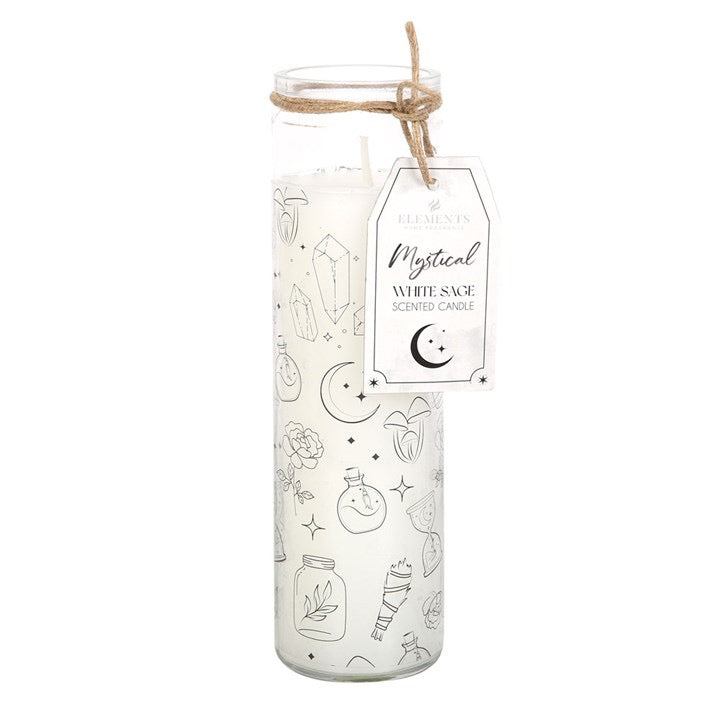 Mystical White Sage Candle