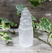 Selenite Tower -10cm