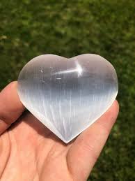 Selenite Hearts