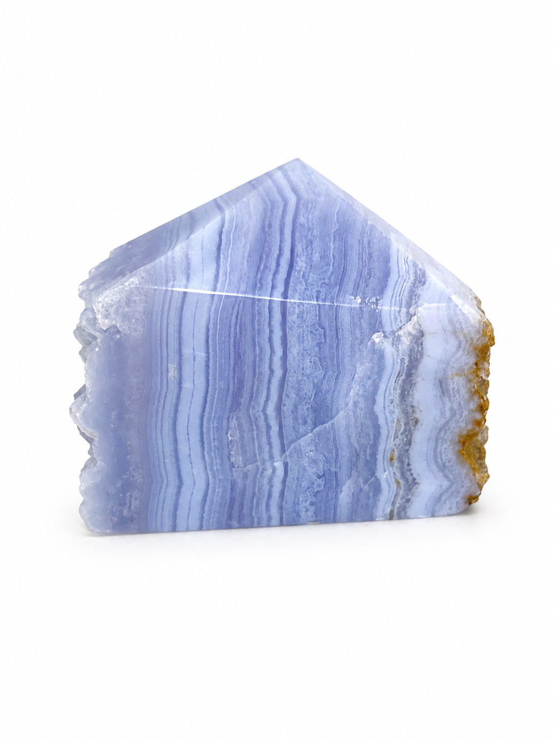 Blue Lace Agate Wide Towers