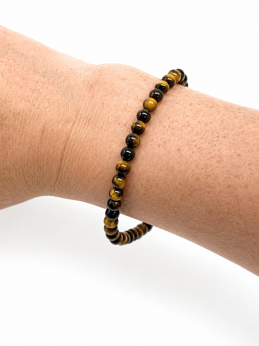 Tigers Eye 4mm Bracelet