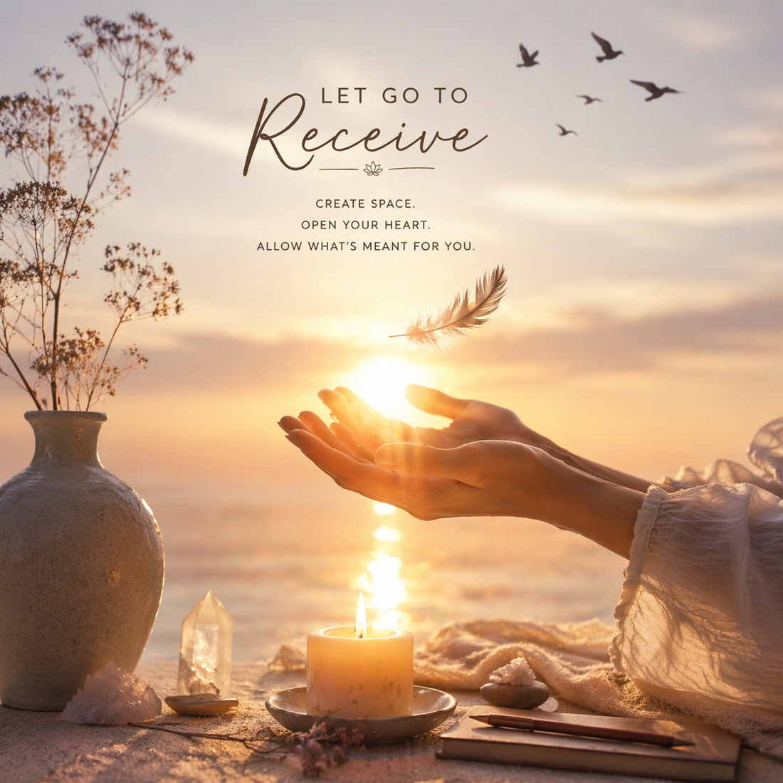 Creating Space to Receive: Letting Go, Gently