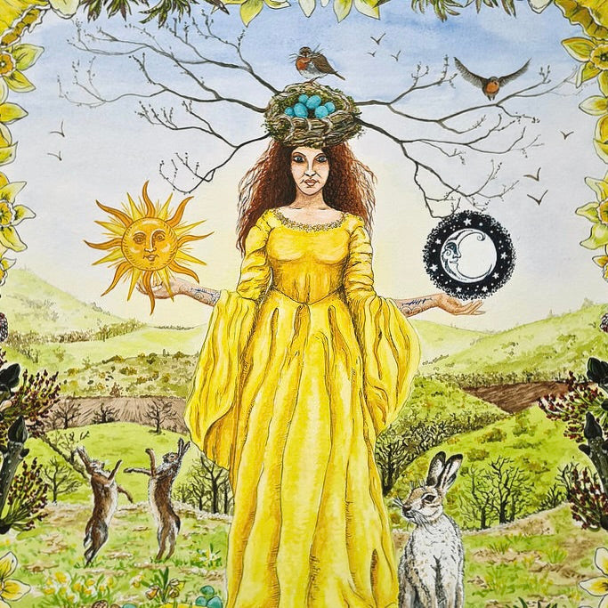 Ostara: Celebrating the Spring Equinox and the Awakening of Nature 🌸🌱