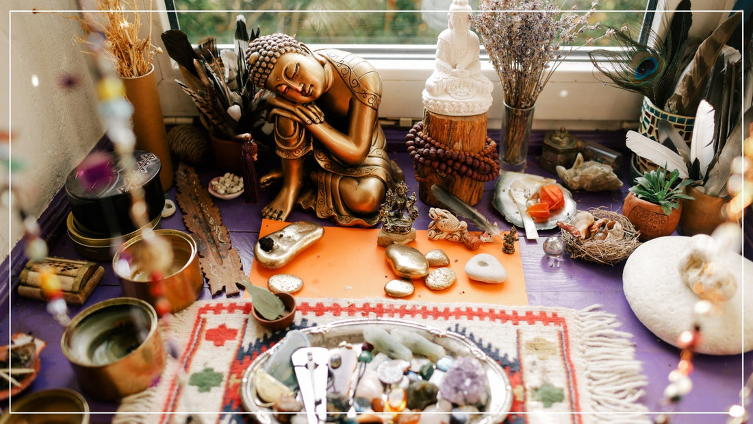 🌿 The Power of Altars: Creating Sacred Spaces for Spiritual Connection ✨